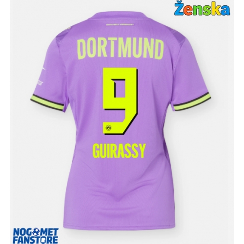 Borussia Dortmund Serhou Guirassy #9 Rezervni Dres za Ženska 2026-27 Kratak Rukav